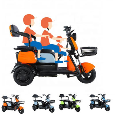Adult Electric Tricycle Motorized Cargo Electric Bicycle Three Wheel Electric Scooter Bike 3 Wheel Electric Motorcycle 48V Open
