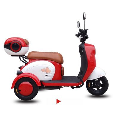 New Electric Bicycle Three Wheel Electric Tricycle for elderly and parents Four Seats Electric Tricycle Safe and Durable