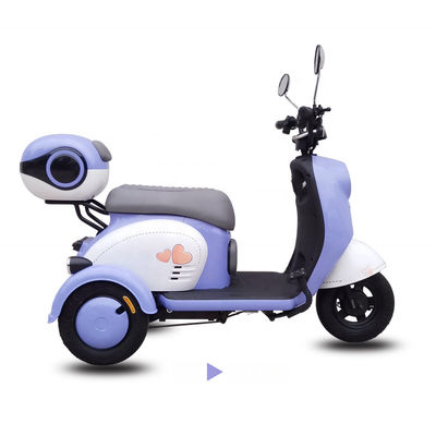New Electric Bicycle Three Wheel Electric Tricycle for elderly/parents Four Seats Electric Tricycle Safe and Durable