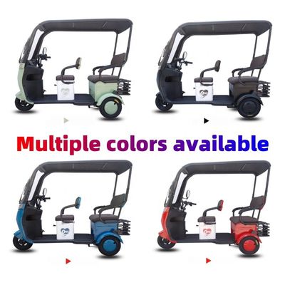 Hot Sale 800W 60V 72V Ebike 4 Wheel Electric Mobility Scooter City Step Through Electric Golf Cart With Roof
